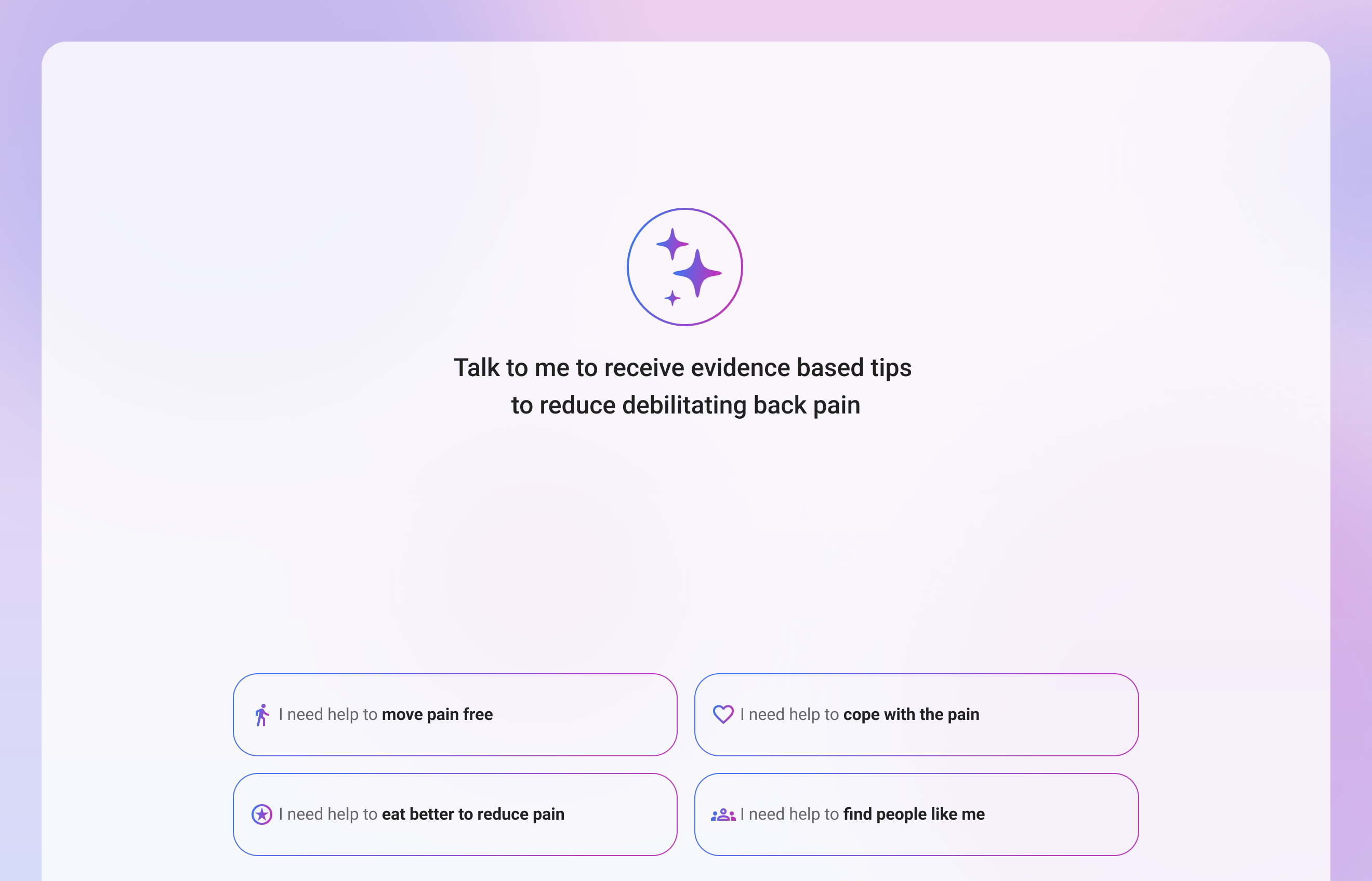 Talk to me to receive evidence based tips to reduce debilitating back pain.